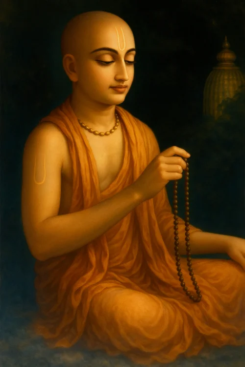 Chaitanya Mahaprabhu chanting