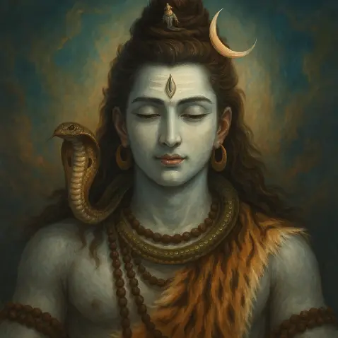 Lord Shiva portrait