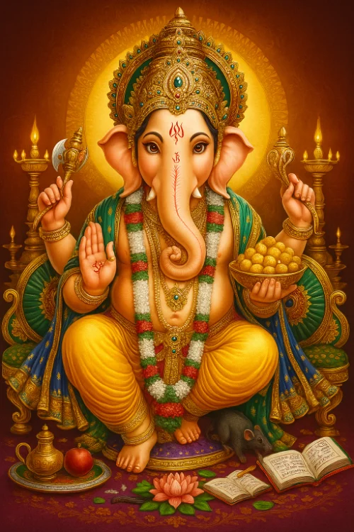 most beautiful picture of Ganesha