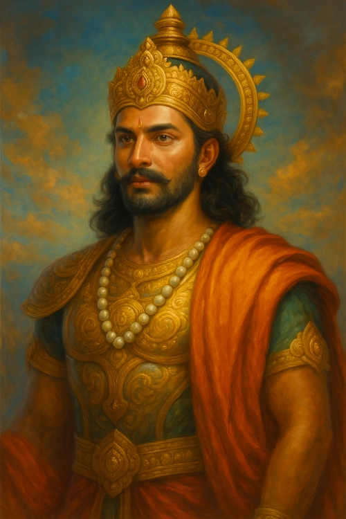 king from Mahabharata