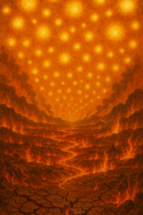 The world is scorched by a thousand Suns